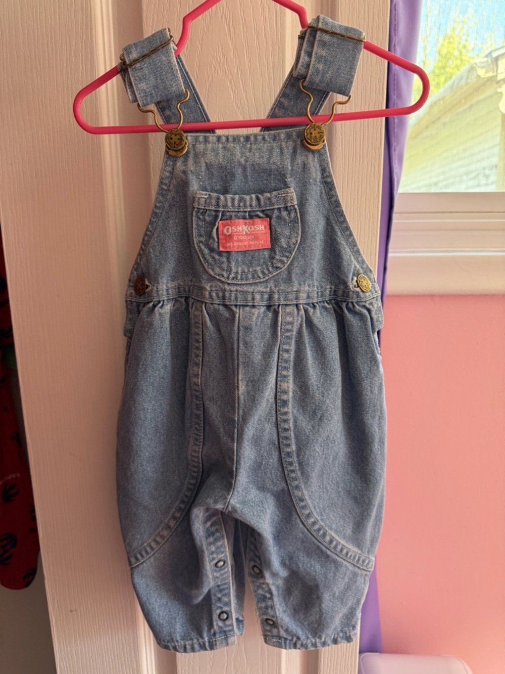 Vintage Oshkosh baby girl overalls